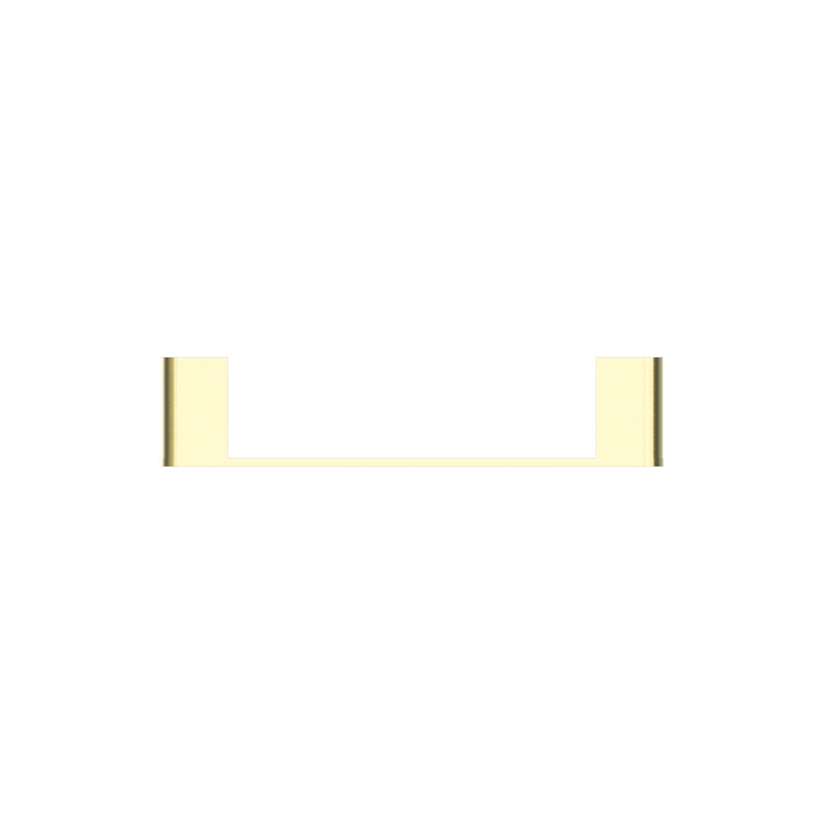 Bianca Hand Towel Rail | Brushed Gold gallery detail image