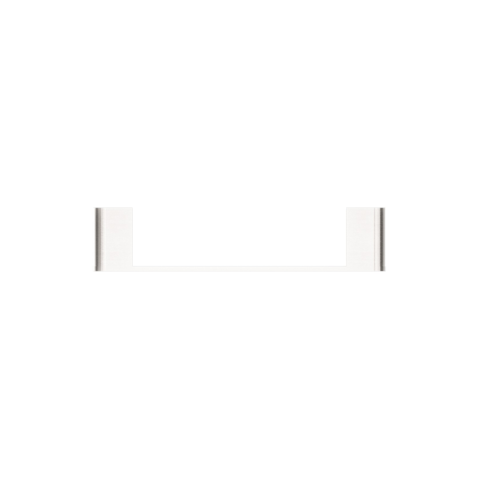 Bianca Hand Towel Rail | Brushed Nickel gallery detail image