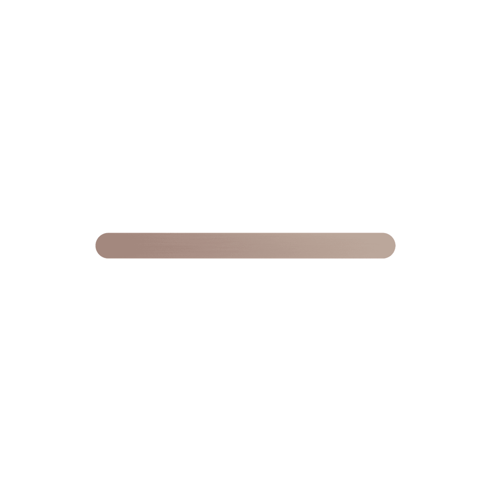 Bianca Hand Towel Rail | Brushed Bronze gallery detail image