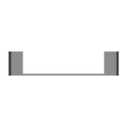 Bianca Hand Towel Rail | Gun Metal gallery detail image