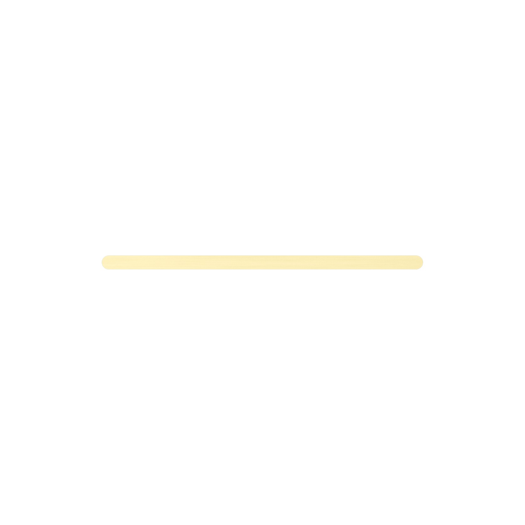 Bianca Towel Rack | Brushed Gold gallery detail image
