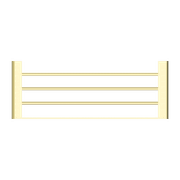 Bianca Towel Rack | Brushed Gold gallery detail image