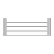 Bianca Towel Rack | Chrome gallery detail image