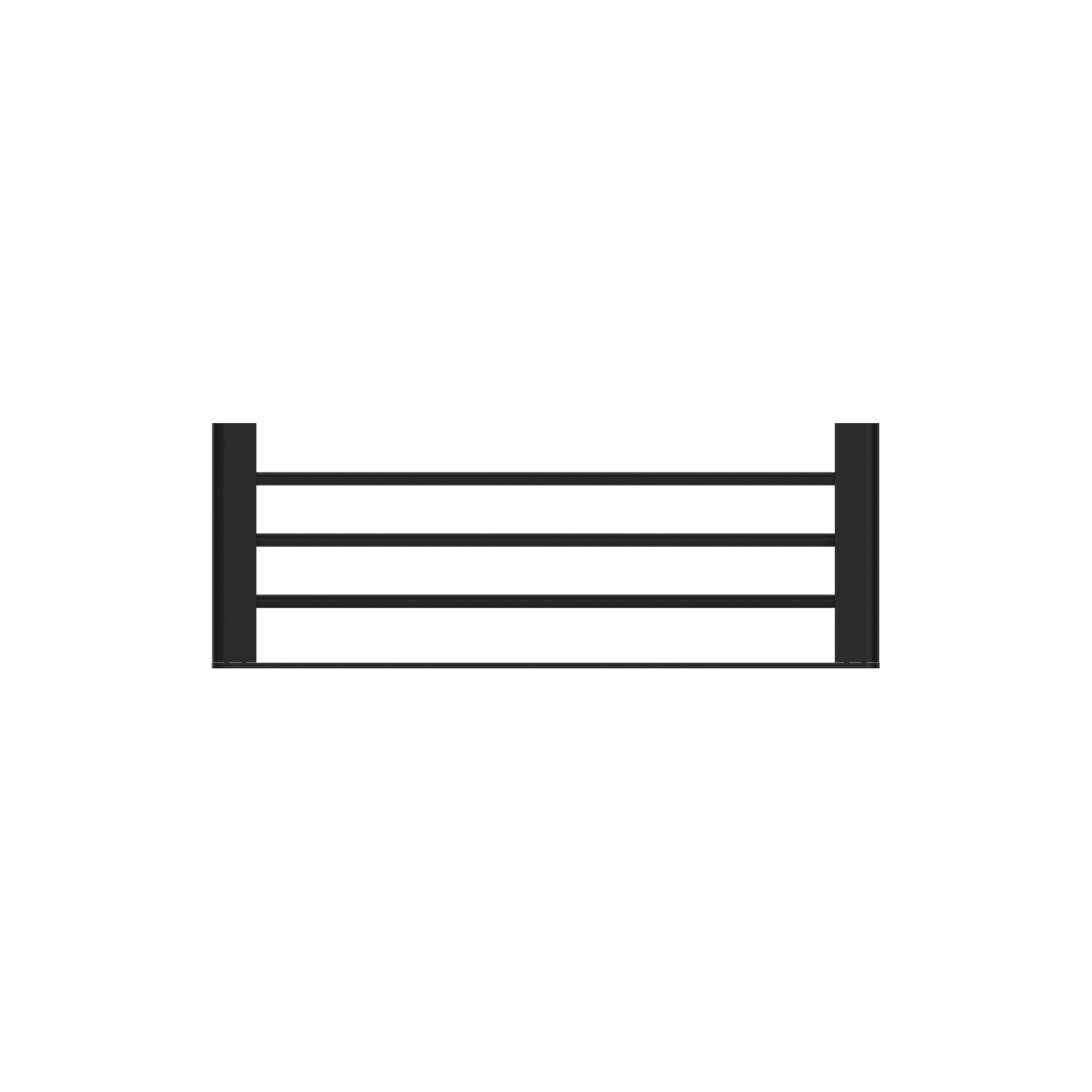 Bianca Towel Rack | Matte Black gallery detail image