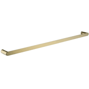 Rushy Single Towel Rail 800mm Brushed Brass gallery detail image