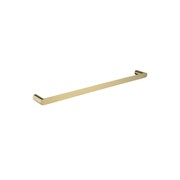 Rushy Single Towel Rail 600mm Brushed Brass gallery detail image