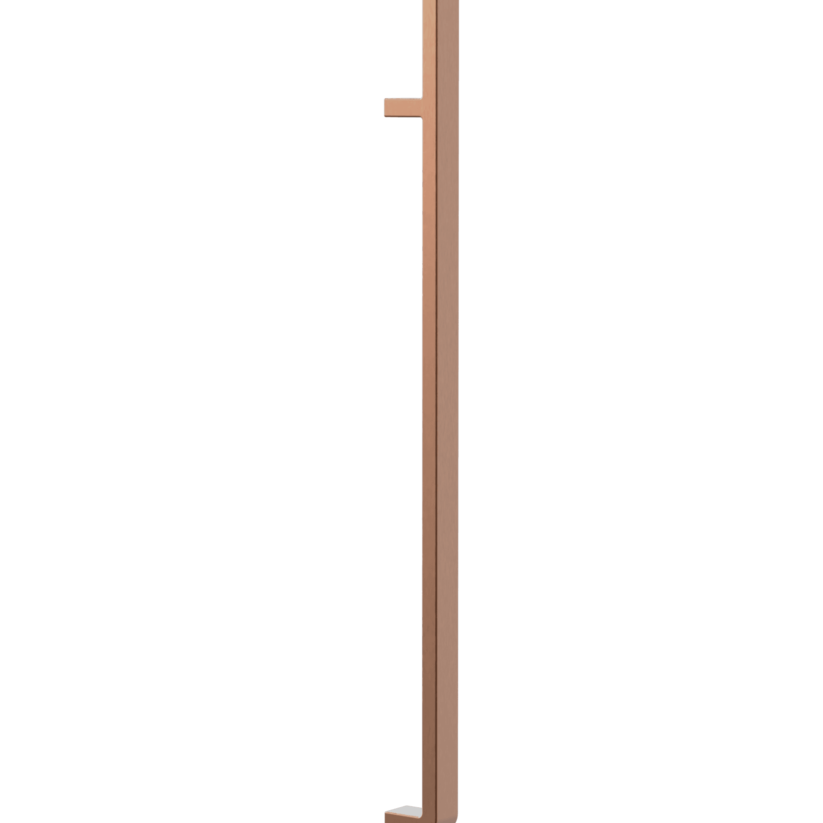 Titan Square Vertical Heated Towel Rail gallery detail image