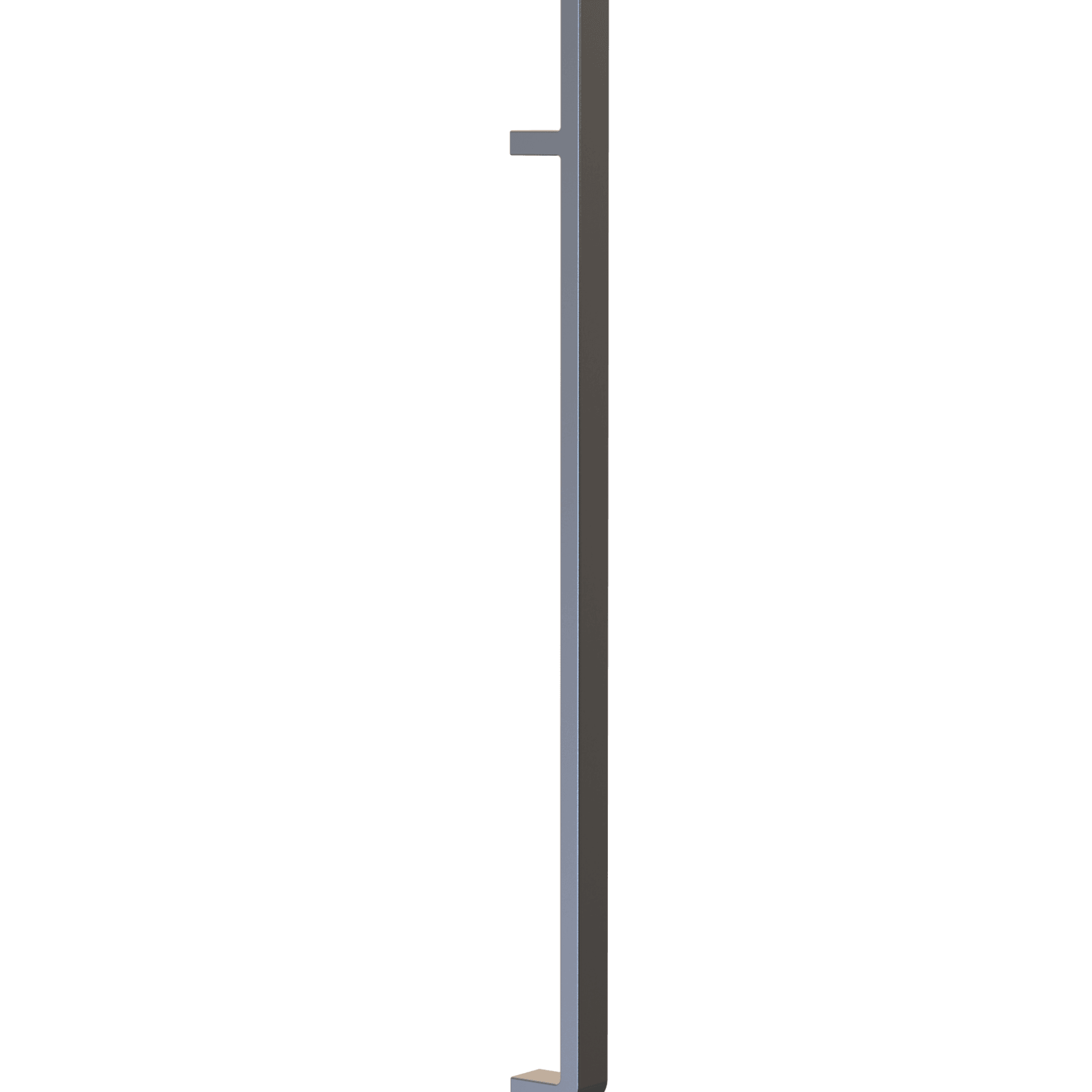 Titan Square Vertical Heated Towel Rail gallery detail image