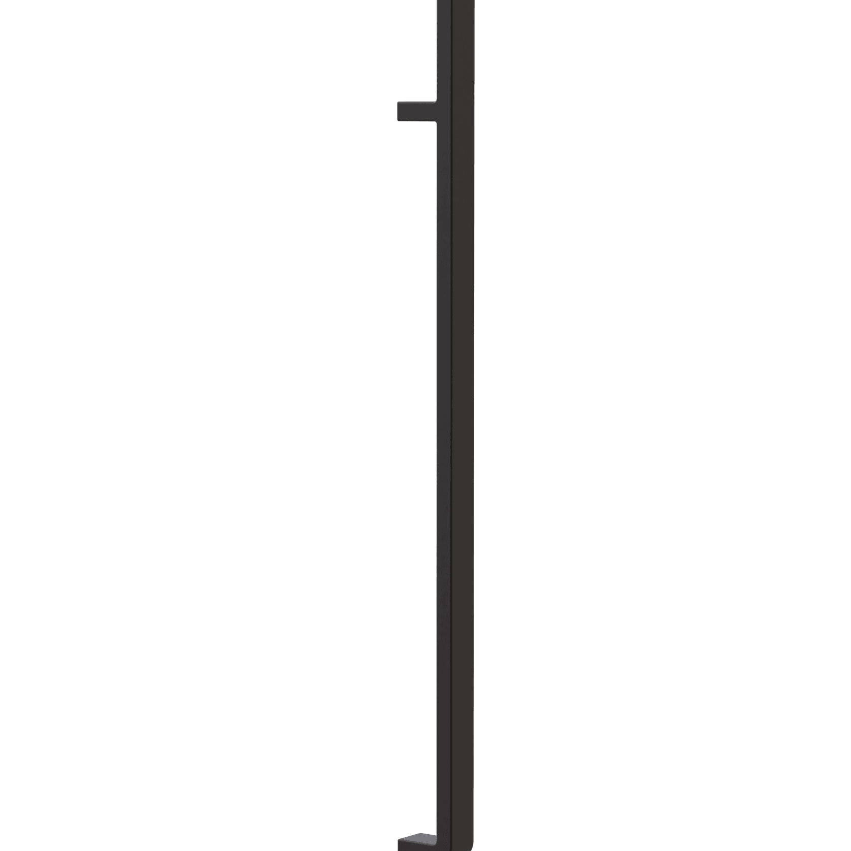 Titan Square Vertical Heated Towel Rail gallery detail image