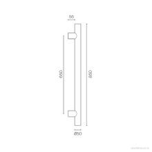 Buddy 85 Vertical Heated Towel Rail gallery detail image