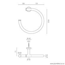 Buddy Towel Ring gallery detail image
