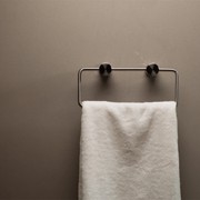 Zen SS316L Hand Towel Ring | Brushed Nickel gallery detail image