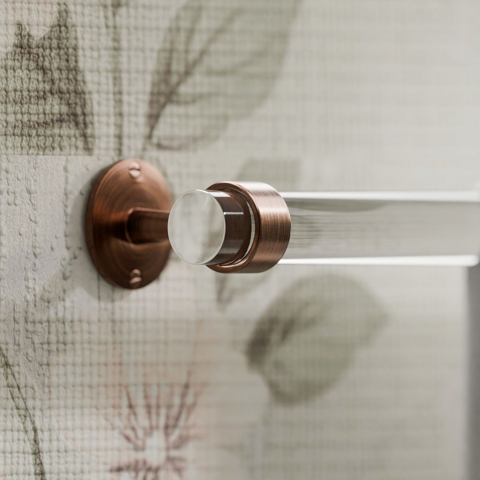 Lucite Towel Bar Deco gallery detail image