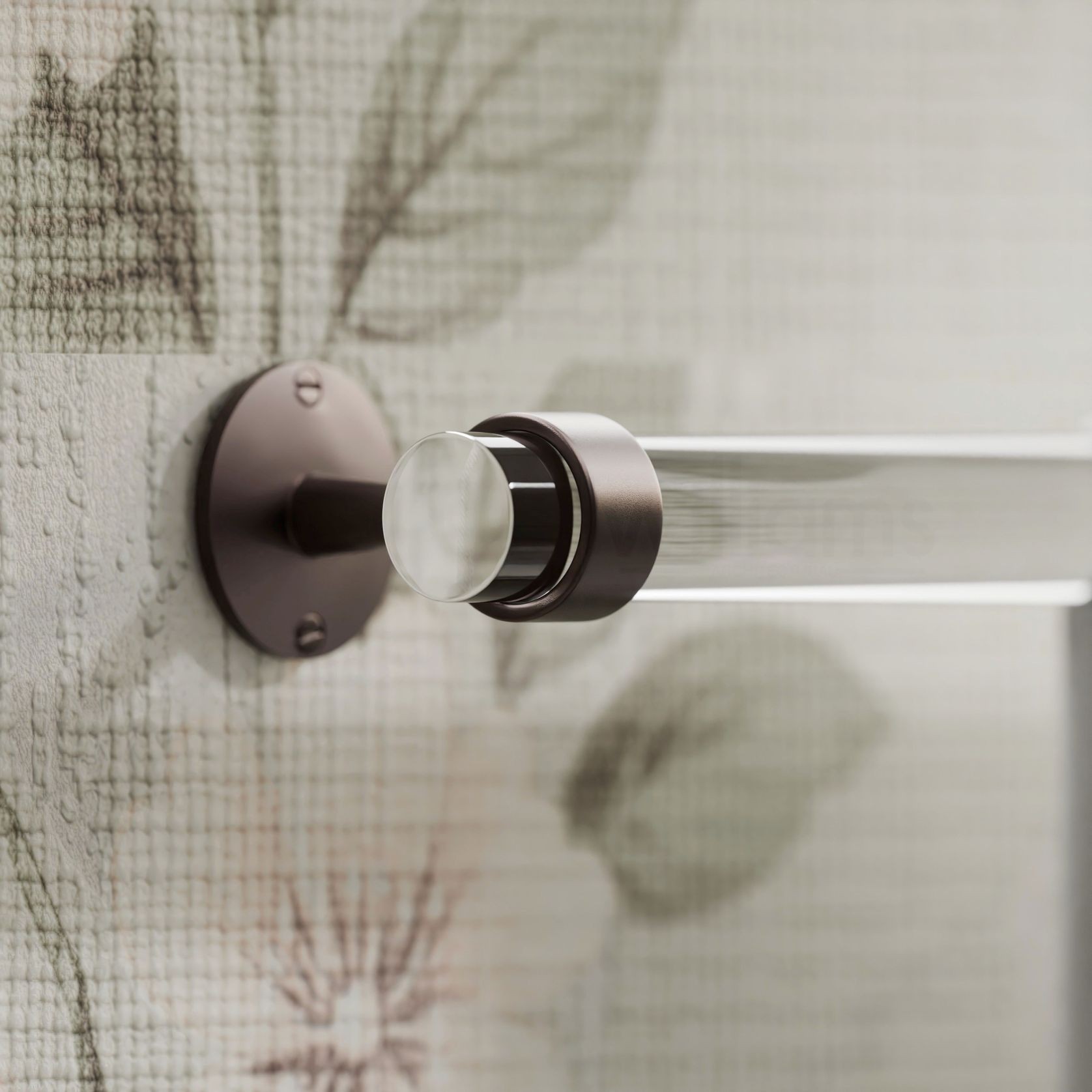 Lucite Towel Bar Deco gallery detail image