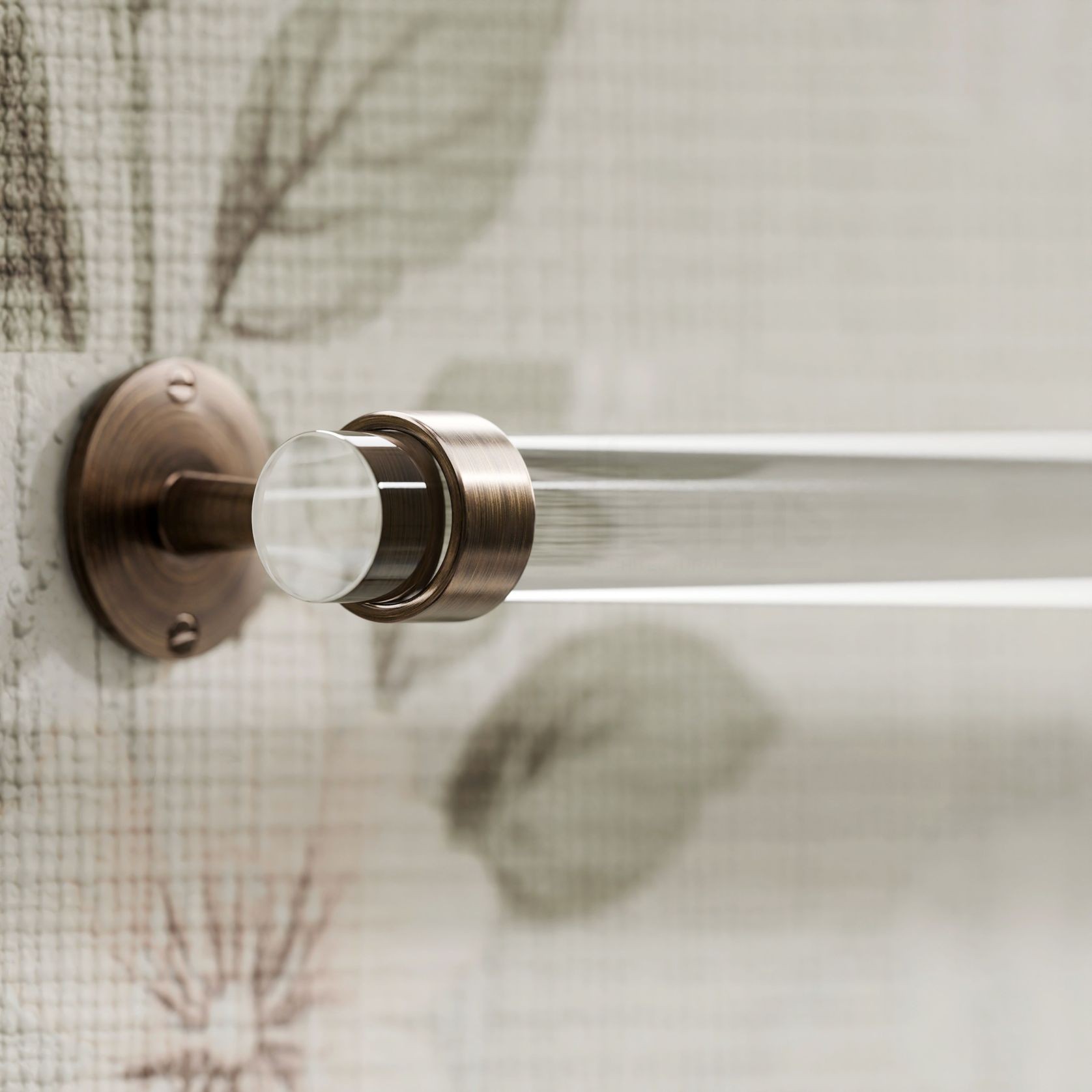 Lucite Towel Bar Deco gallery detail image