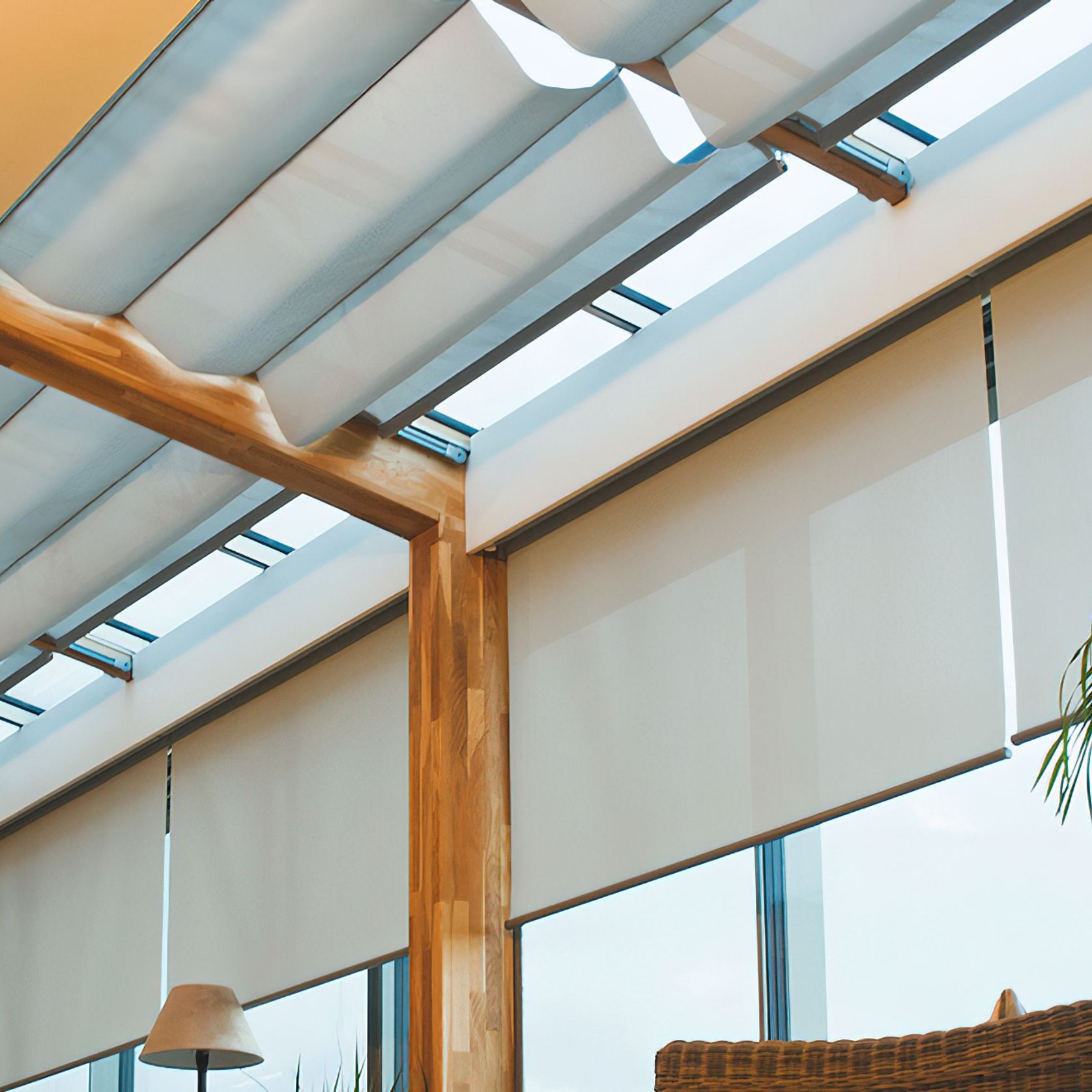 Silent Gliss Wintergarden Skylight Blinds gallery detail image