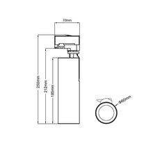 DELLA 20W Track Light gallery detail image