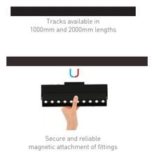 Single Circuit Surface Mount Magnetic Track gallery detail image