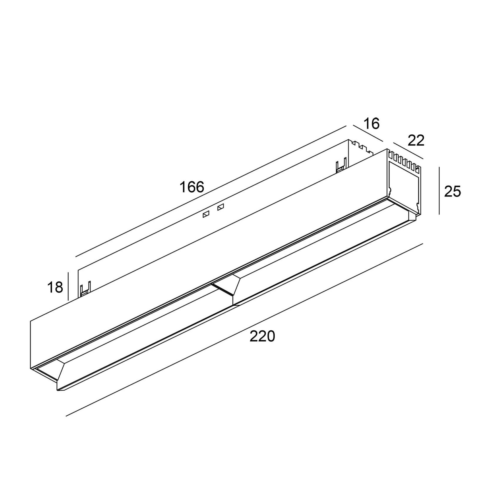 48VDC 15W Linear Wallwasher SLTR0207 gallery detail image