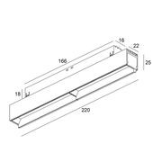 48VDC 15W Linear Wallwasher SLTR0207 gallery detail image