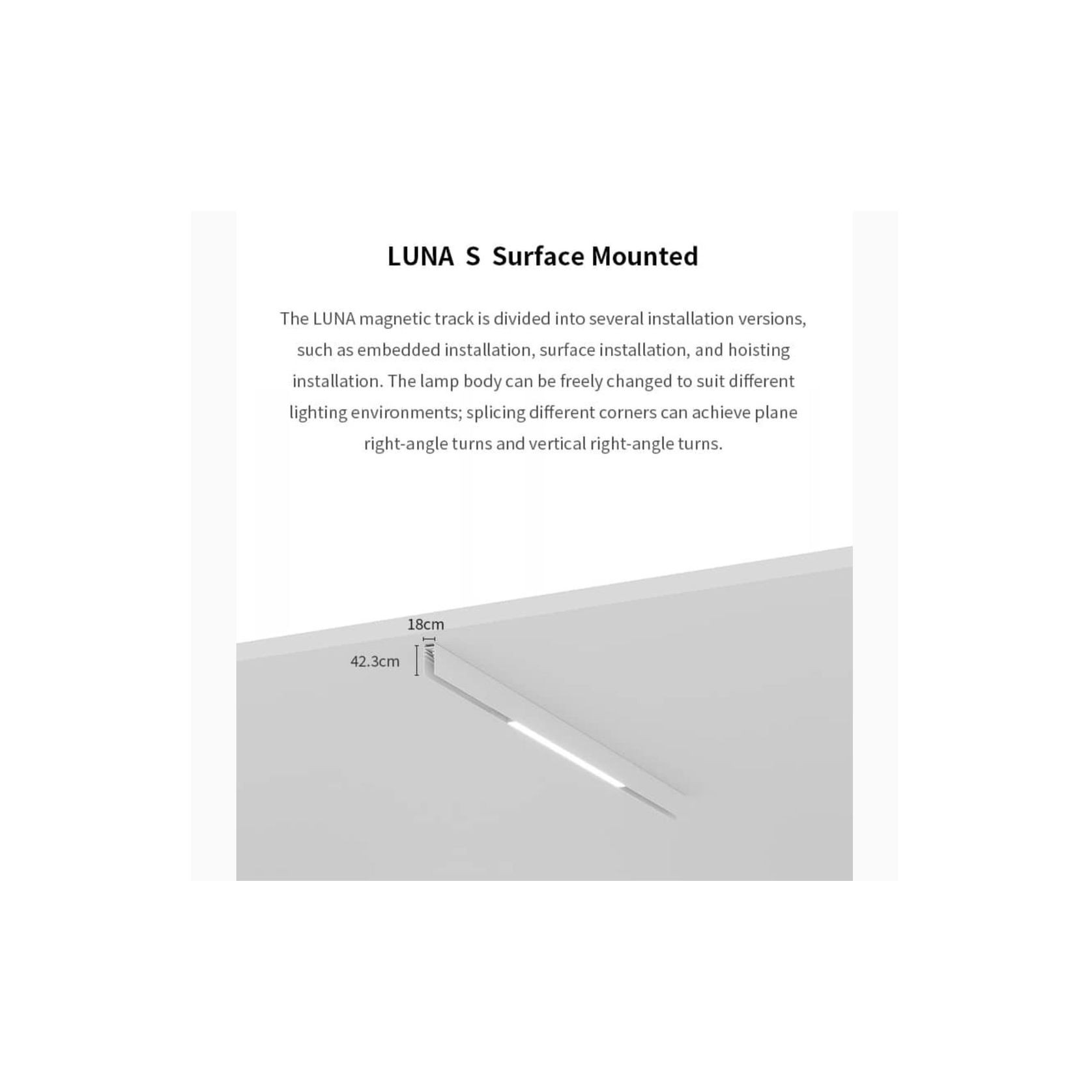 LUNA TRACK & LIGHTS gallery detail image