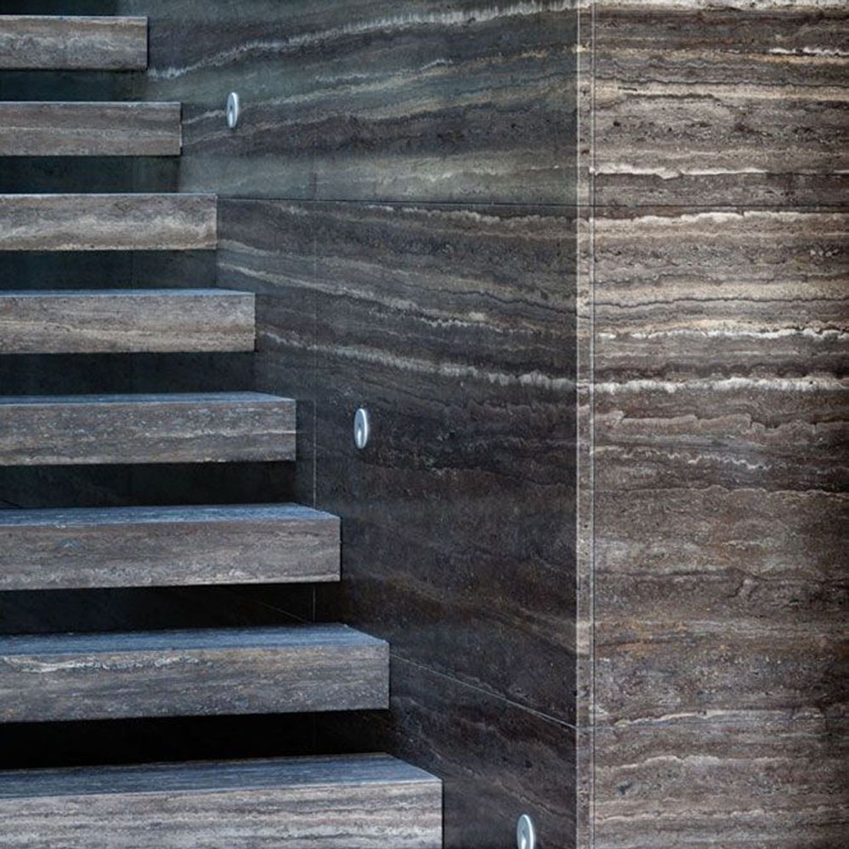 Natural Stone Slabs | Titanium Travertine gallery detail image