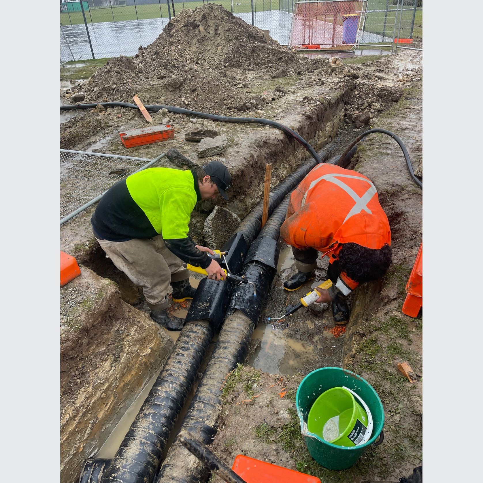 Rehau Rauvitherm Pre-Insulated Pipe Heating System gallery detail image