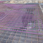 Hydronic Slab Heating Installation