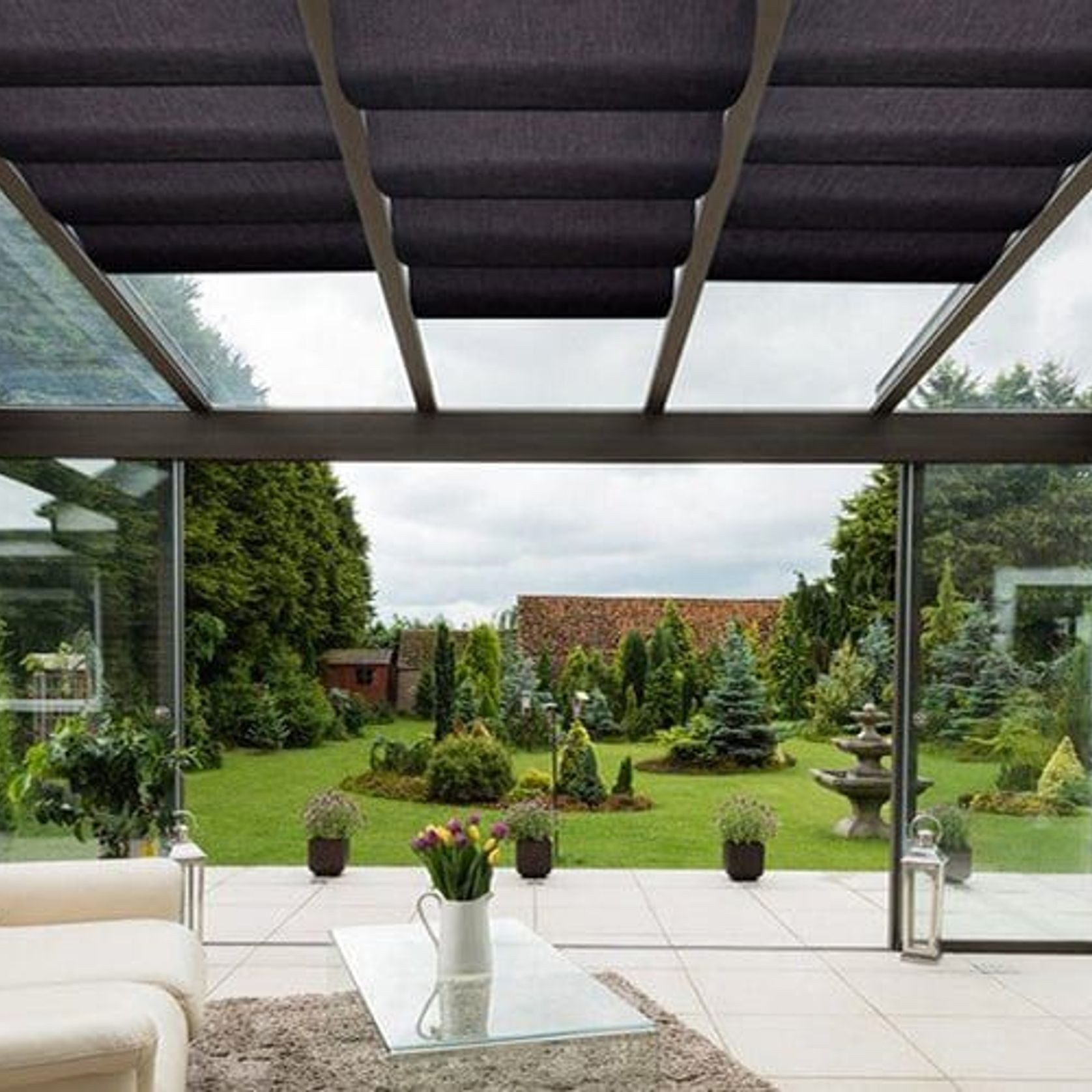 Ultimate Sunscreen Roman Skylight Blinds gallery detail image
