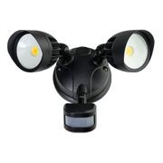 HAREWOOD FL01BK Outdoor Wall Sensor Light gallery detail image