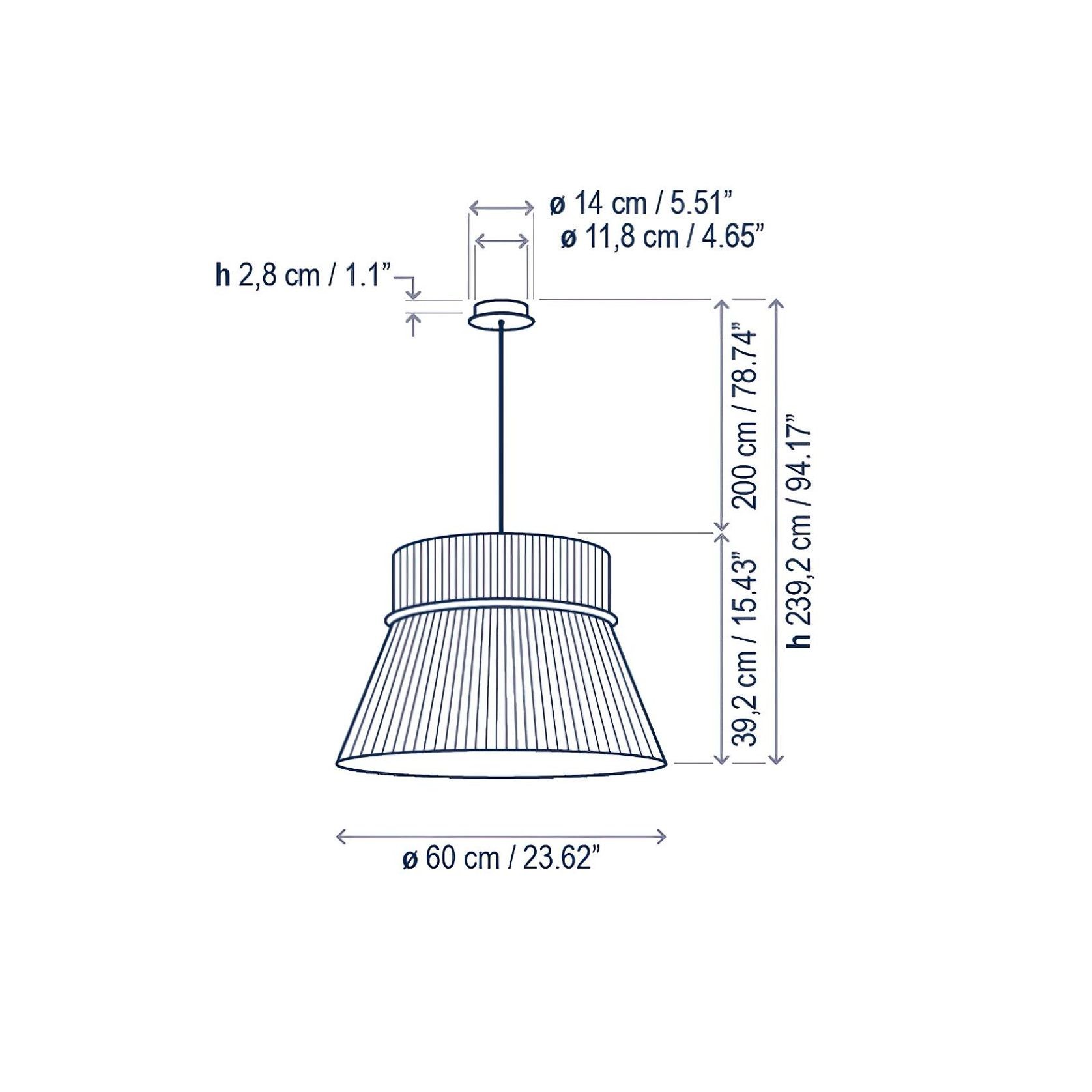 Folie S/60 Pendant gallery detail image