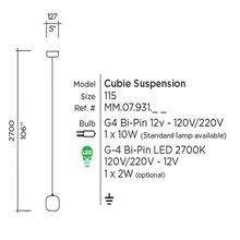 Cubie Pendant gallery detail image