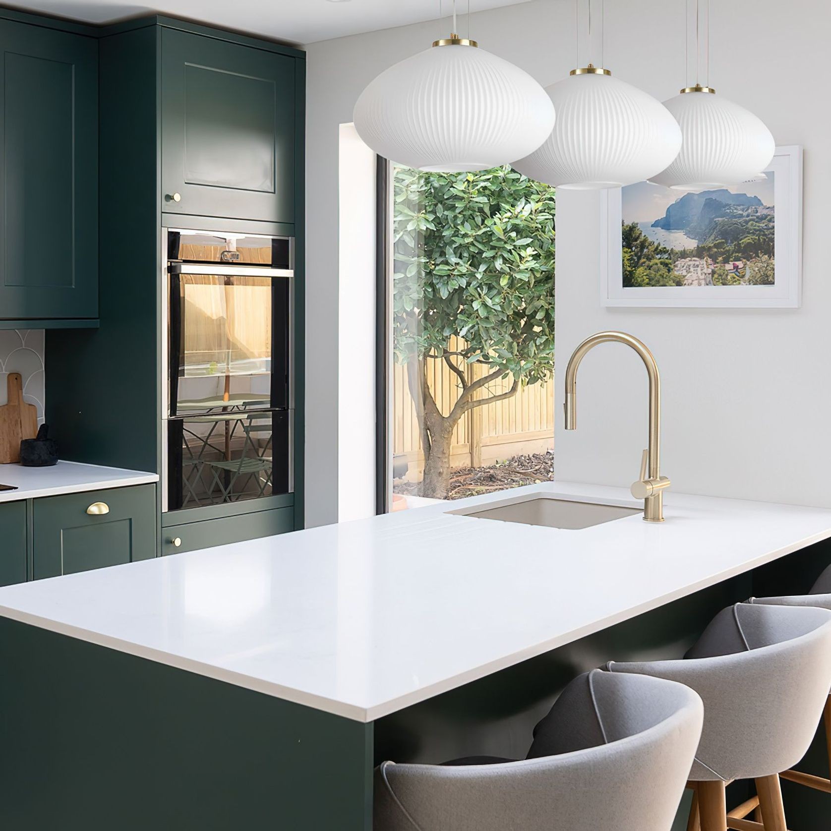 Plisse 35cm Pendant gallery detail image
