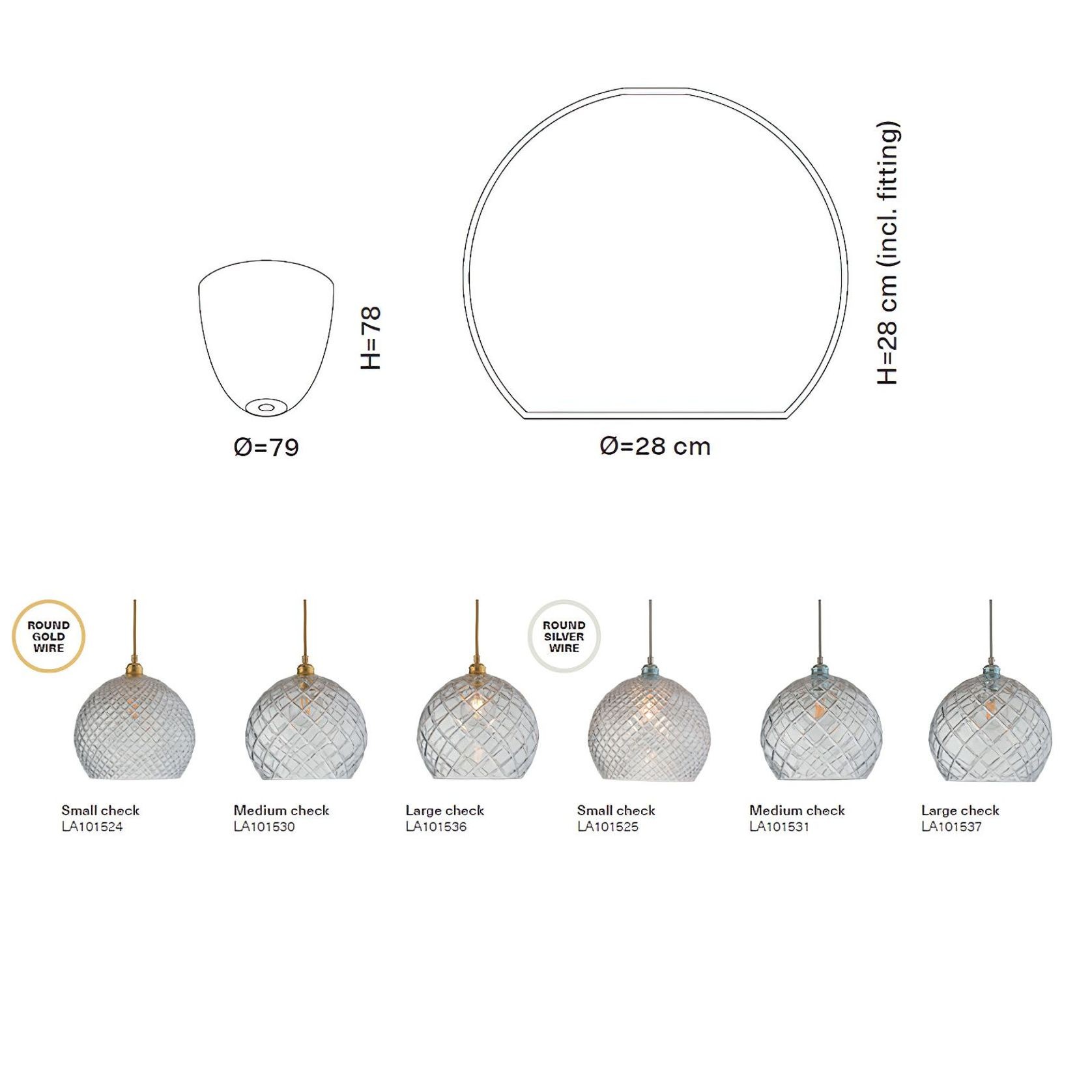 Rowan 28cm Pendant Light gallery detail image