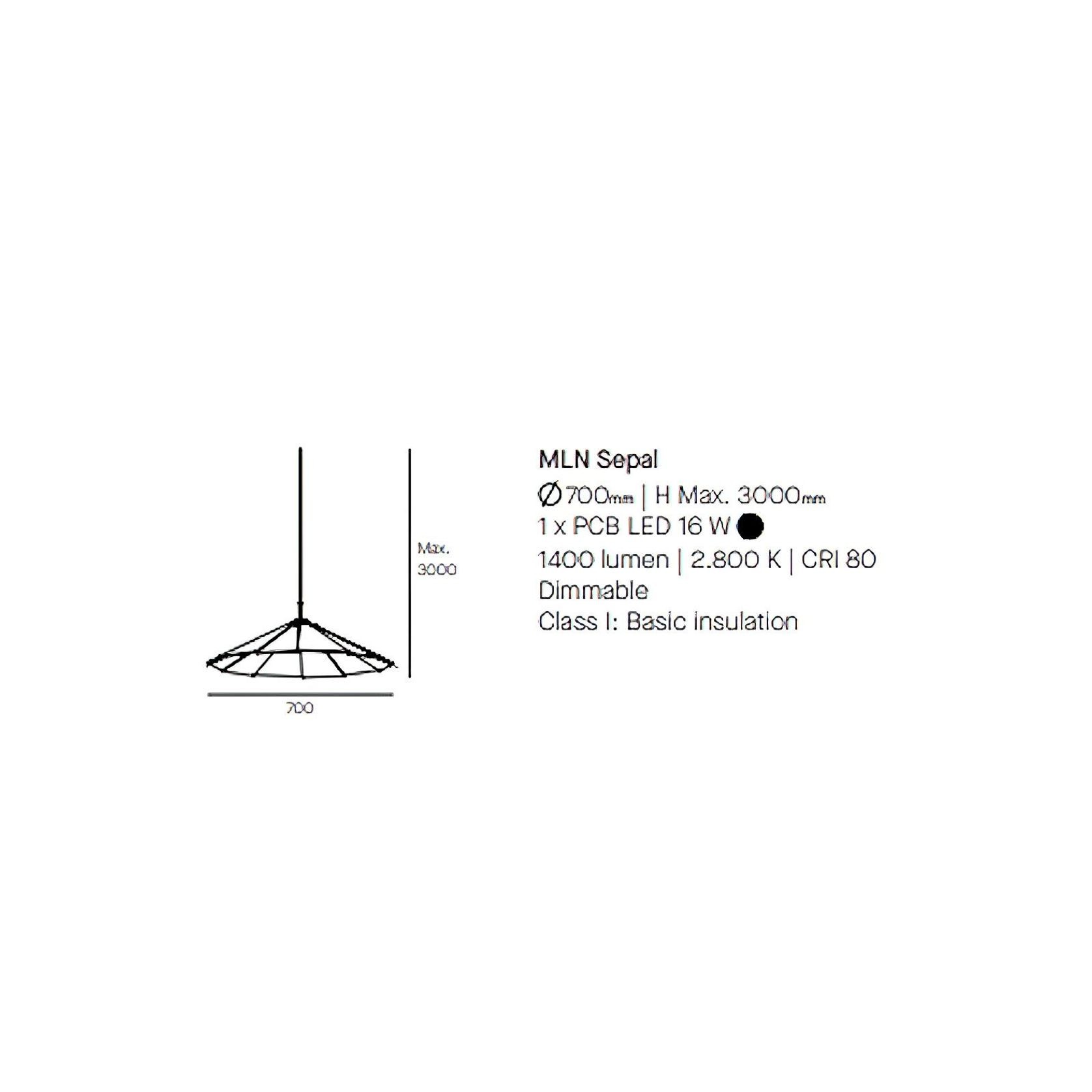 Sepal Pendant Light gallery detail image