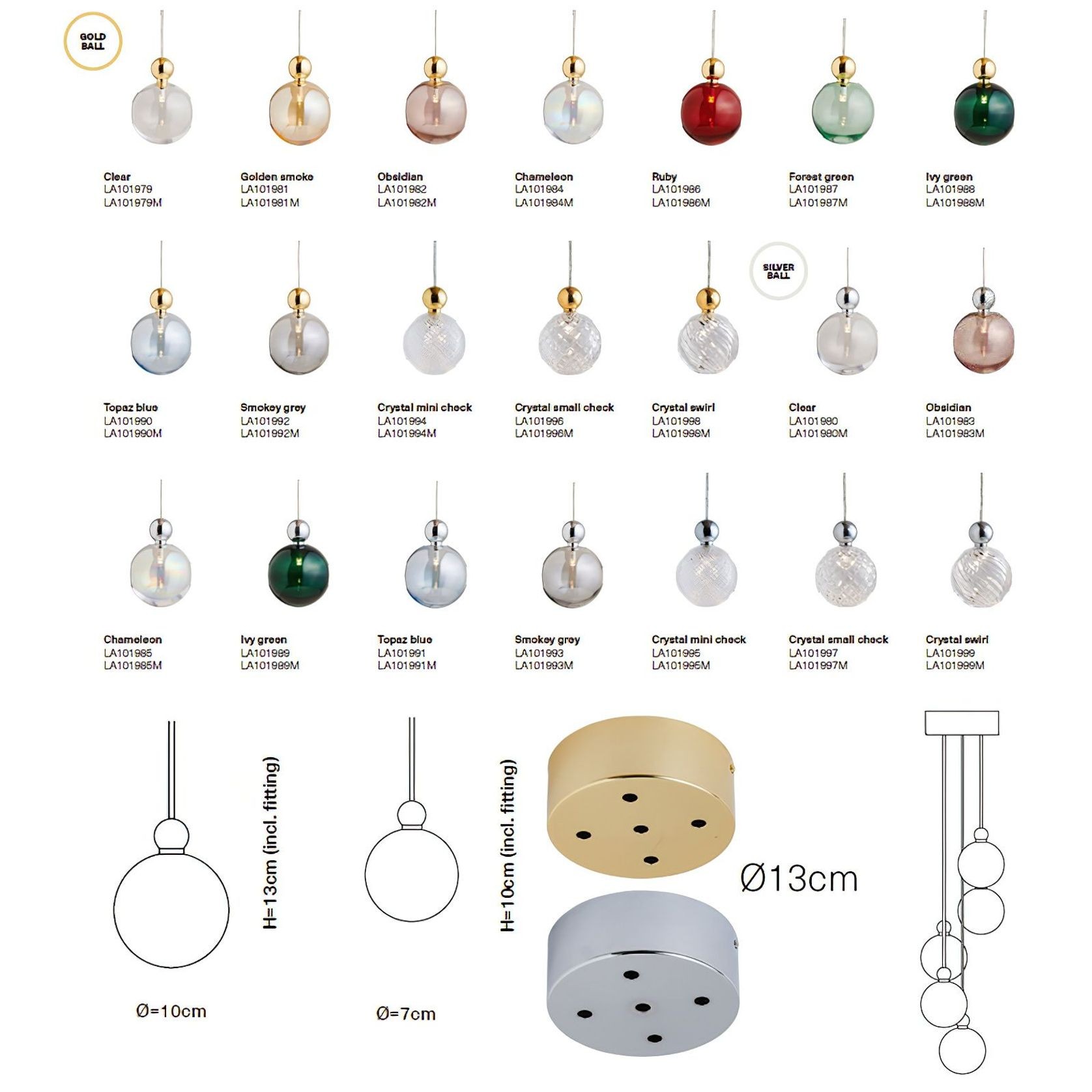 Uva 5-Light Pendant Light gallery detail image