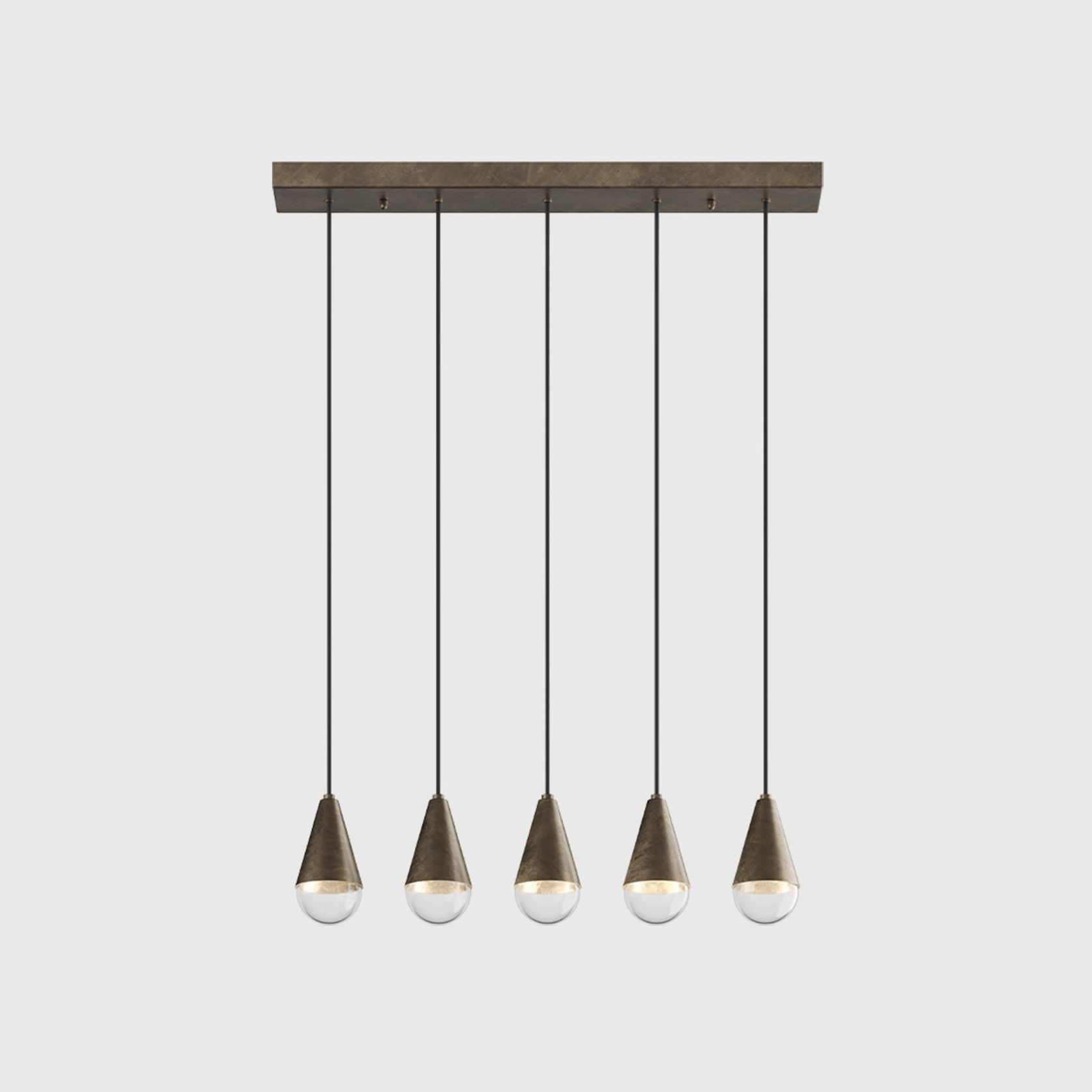 Dew Linear Pendant Light gallery detail image