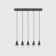 Dew Linear Pendant Light gallery detail image