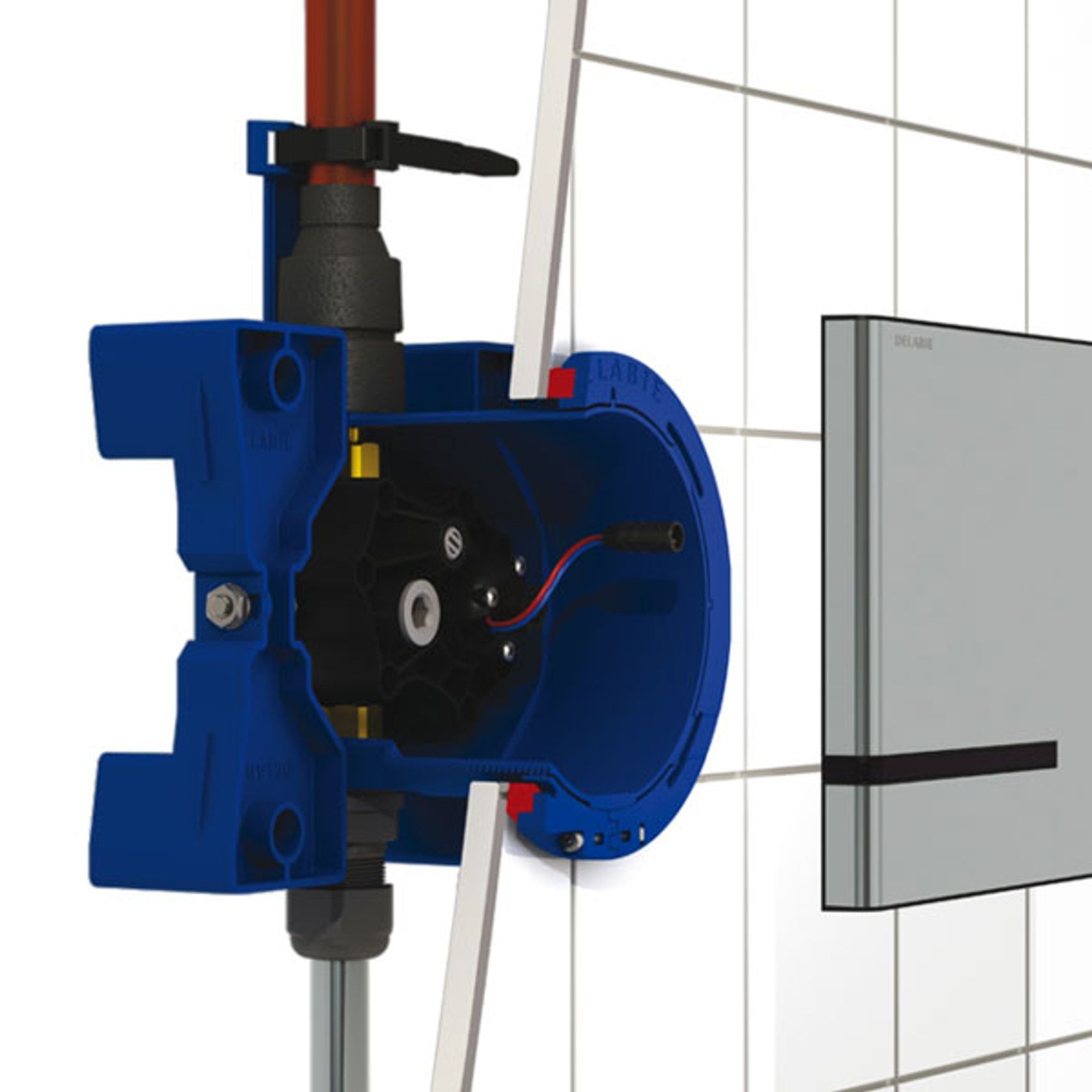 Delabie Tempomatic 4 Electronic Urinal Valve gallery detail image