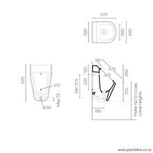 Hero Urinal Rear Inlet gallery detail image