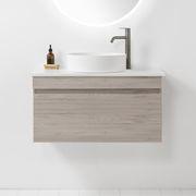 Soft Solid-Surface 800, 1 Drawer Wall-Hung Vanity gallery detail image