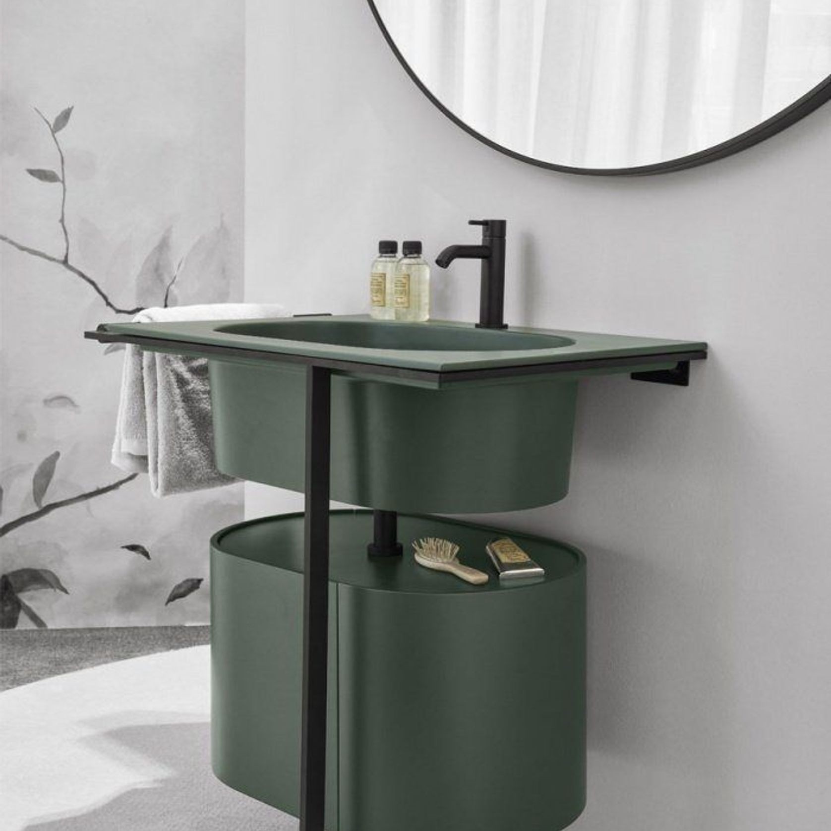 Kyros by Ceramica Cielo - Bathroom Vanity gallery detail image