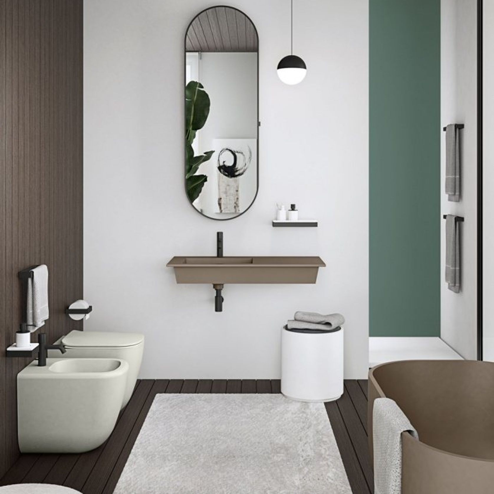 Era by Ceramica Cielo - Bathroom Vanity gallery detail image