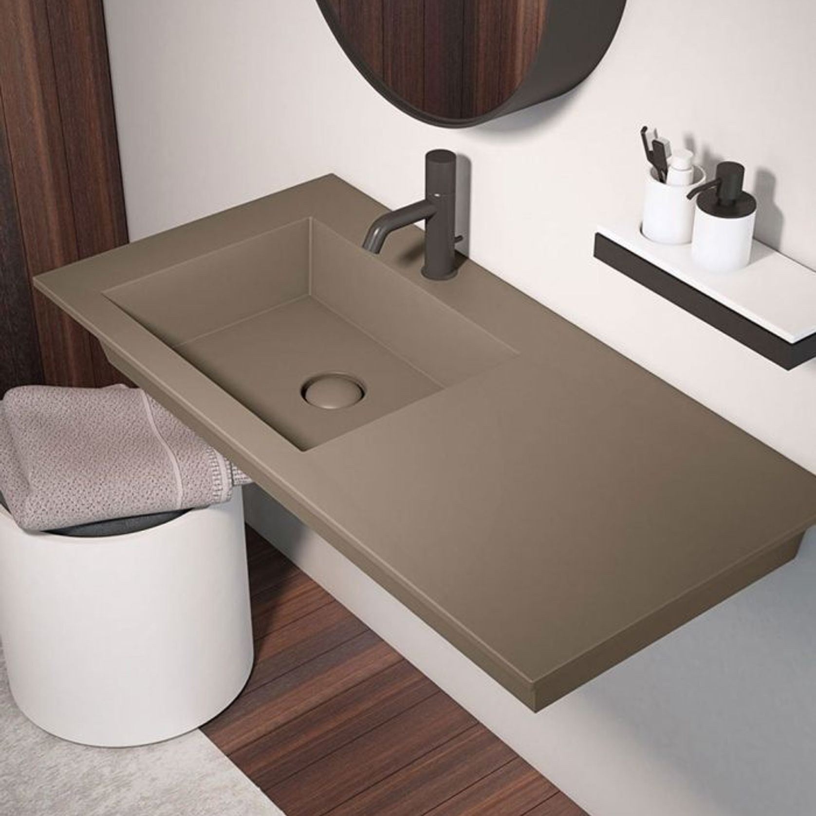 Era by Ceramica Cielo - Bathroom Vanity gallery detail image