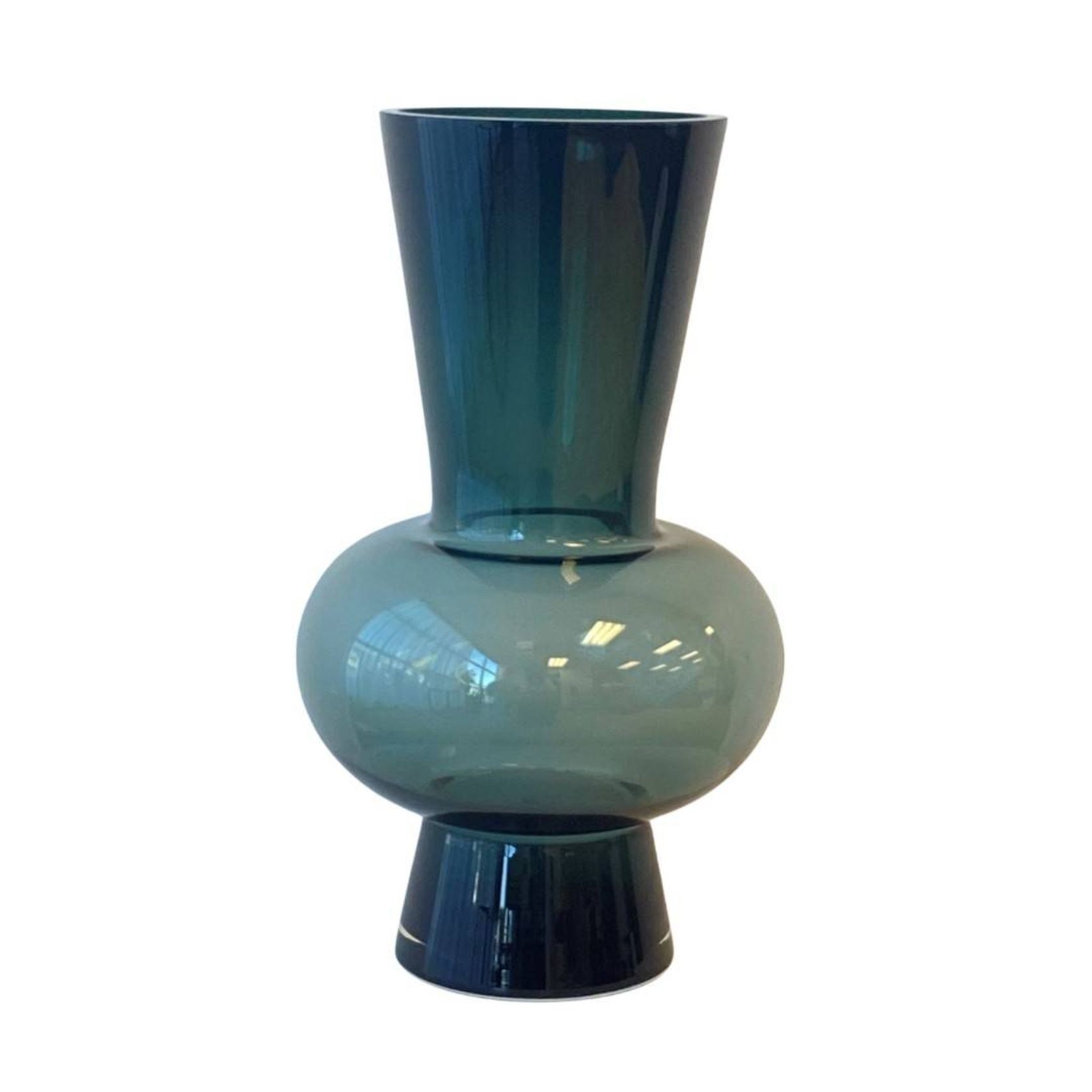 Skylar Glass Vase - Large | Ocean gallery detail image