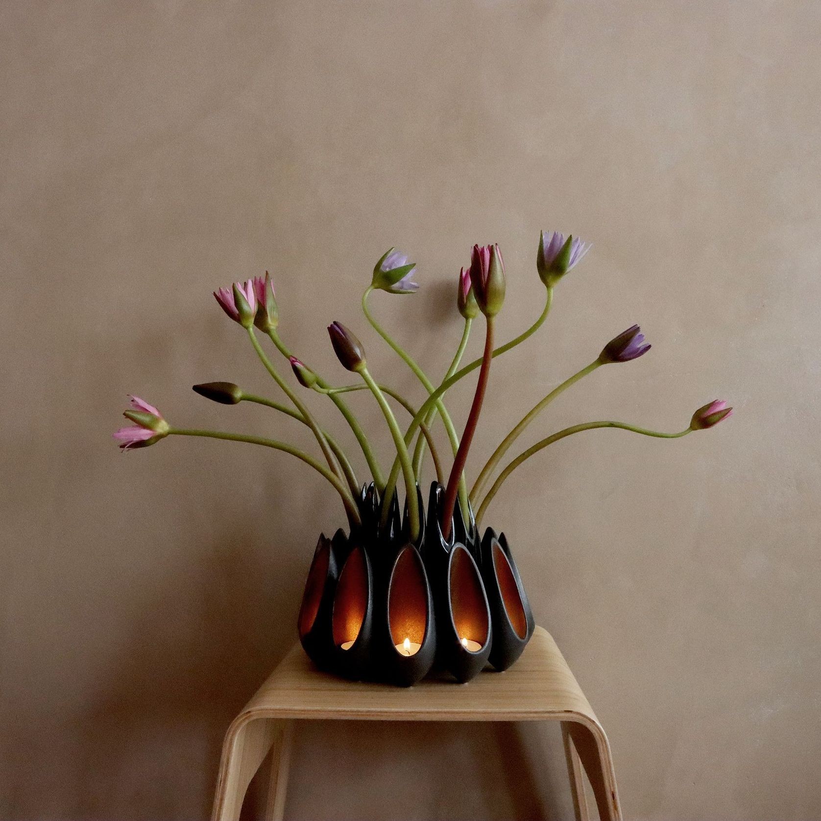 Seed Pod Tall Wreath Vase gallery detail image