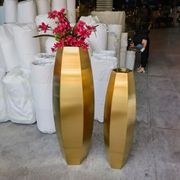 Luxury Home Decor Large Gold Flower Pot gallery detail image
