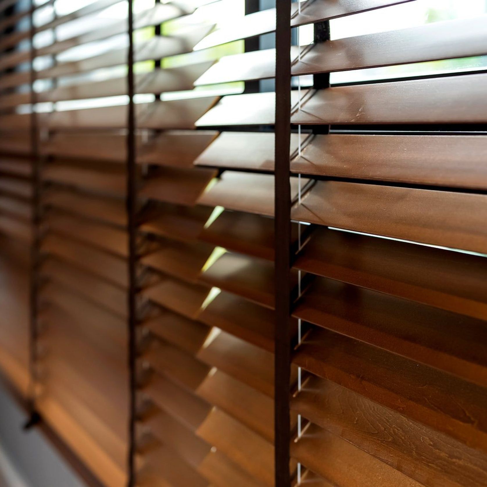 Natural Wood Venetian Blinds gallery detail image