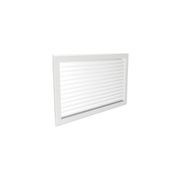 RL25 Return Air Curved Blade Half Chevron Louvre gallery detail image