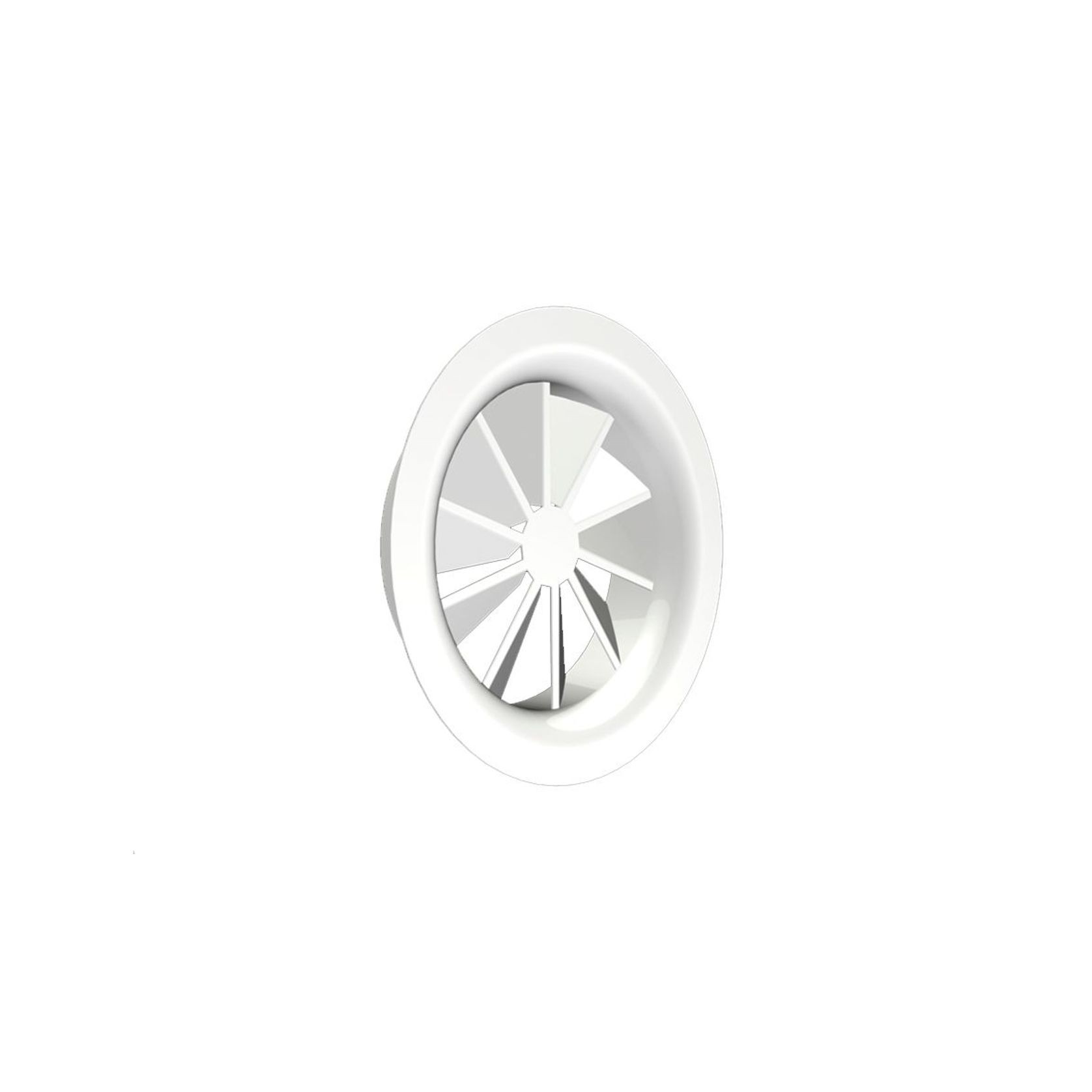 SFRA Swirl Fixed Round Aluminium Diffusers gallery detail image